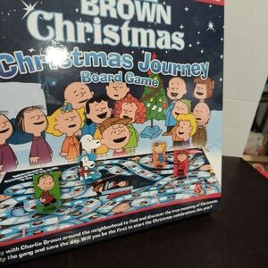 Charlies Christmas Journey Board Game - Blue and White